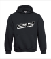 Preview: "NATURAL BORN NEANDERTALER" Hoodie schwarz unisex