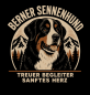 Preview: "Berner Sennenhund" T-Shirt unisex schwarz