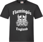 Preview: "Flamingös" T-Shirt schwarz unisex