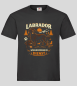 Preview: "Labrador" T-Shirt unisex schwarz
