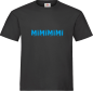 Preview: "MIMIMIMI" T-Shirt unisex schwarz