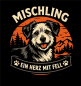 Preview: "Mischling" T-Shirt unisex schwarz