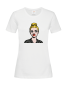 Preview: EXKLUSIV! "Miss Mutig" - weißes Girlie-Shirt aus Bio-Baumwolle