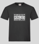 Preview: "Moralisch bedenklich" T-Shirt unisex schwarz