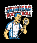Preview: "SKINHEAD ROCK'N'ROLL" T-Shirt unisex schwarz