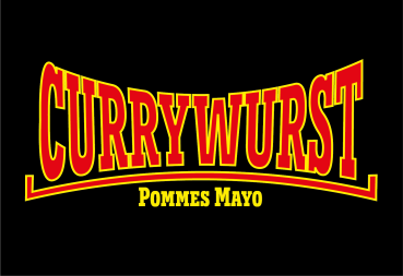 Preview: "CURRYWURST" T-Shirt unisex schwarz