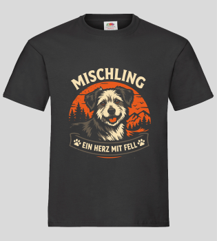 "Mischling" T-Shirt unisex schwarz