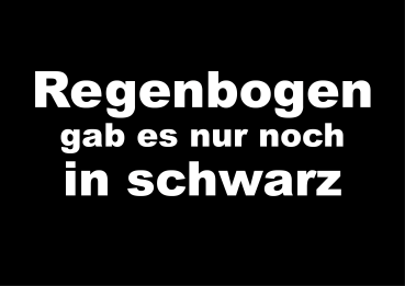 Preview: "Schwarzer Regenbogen" T-Shirt unisex schwarz