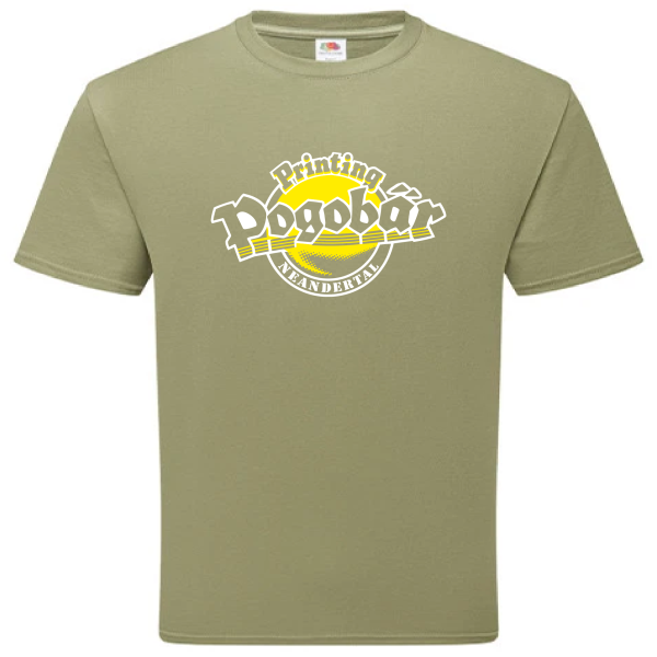Pogobär Neandertal T-Shirt unisex, div. Farben