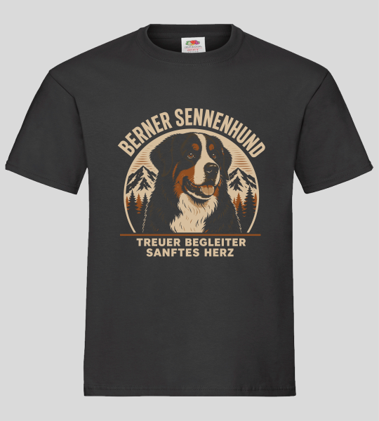"Berner Sennenhund" T-Shirt unisex schwarz