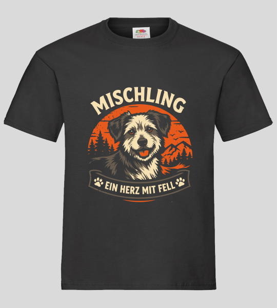 "Mischling" T-Shirt unisex schwarz