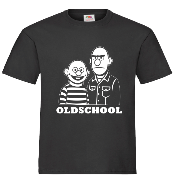 "OLDSCHOOL" T-Shirt unisex schwarz