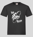 "Mirdoch Wurscht" T-Shirt unisex schwarz
